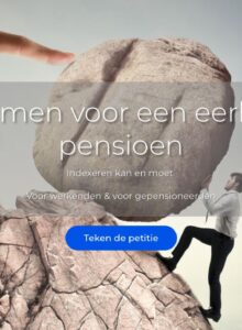Afbeelding voor Samen voor een eerlijk pensioen