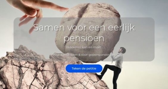 Afbeelding voor Samen voor een eerlijk pensioen
