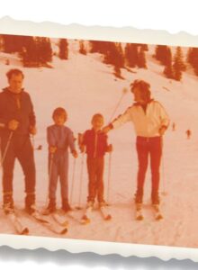 Afbeelding voor 1973: op de piste in Ruhpolding