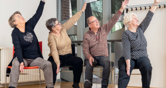 Afbeelding voor Stoelyoga