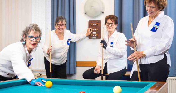 Afbeelding voor Biljarten voor dames