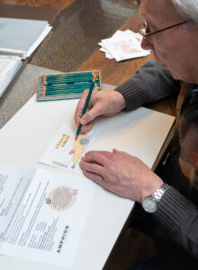 Afbeelding voor Kunst door de brievenbus