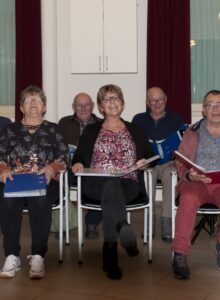 Afbeelding voor Zingen helpt bij het vinden van woorden