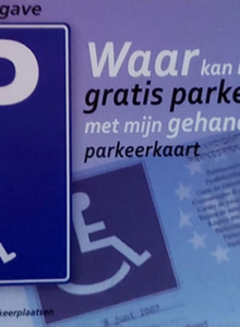 Afbeelding voor Nieuwe parkeergids voor mensen met een gehandicaptenparkeerkaart