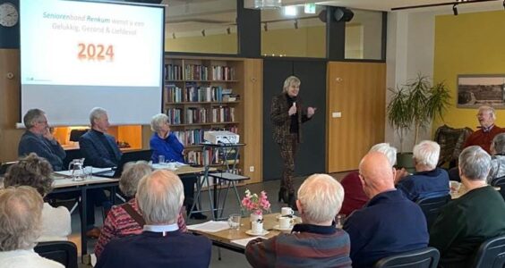 Afbeelding voor Burgemeester op bezoek bij Seniorenbond Renkum