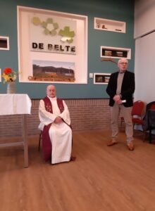 Afbeelding voor 50 jaar priesterschap van Em. Pastoor J. Verweij. En mevrouw Toos Rietman, is 100 jaar geworden