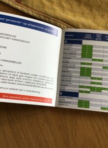 Afbeelding voor Nieuwe gids voor gehandicaptenparkeerkaart