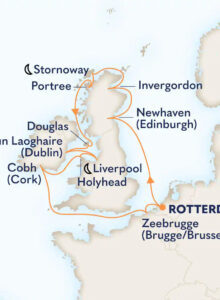 Afbeelding voor 15-Daagse cruise Britse Eilanden en Ierland – On board credit vanaf $35 per hut