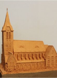 Afbeelding voor Kerken in ceramiek in Gennep
