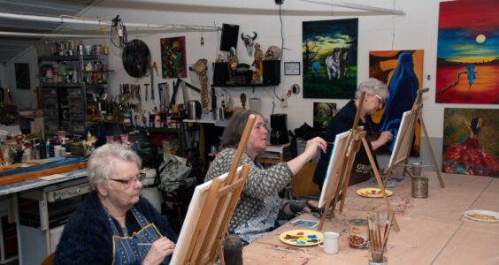 Afbeelding voor Workshop Schilderen op Doek