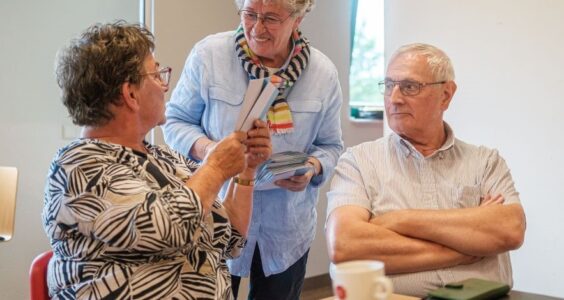 Afbeelding voor Goede gesprekken bieden rust en troost