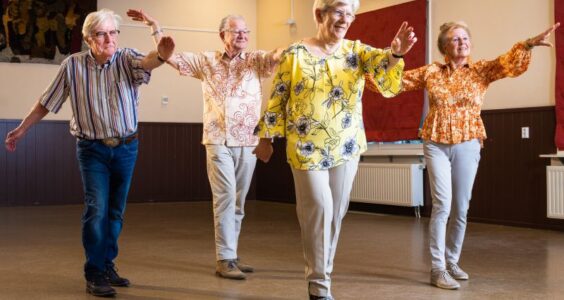 Afbeelding voor Line dance, naar links naar rechts