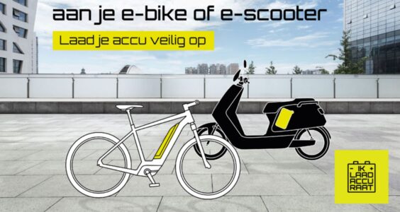 Afbeelding voor Focus op veilig opladen elektrische fiets