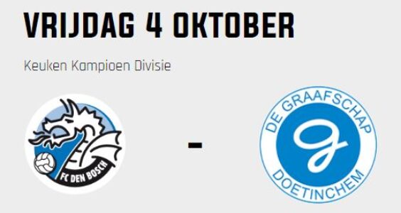 Afbeelding voor Beleef ‘de perfecte wedstrijd’: FC Den Bosch – De Graafschap!