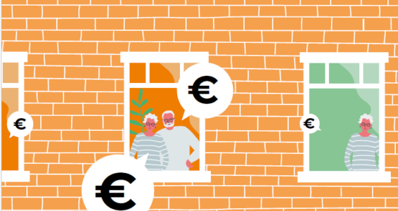 Afbeelding voor Samenwonen? Reken op hogere lasten