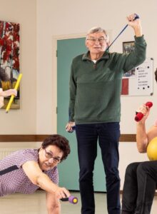 Afbeelding voor Pit erin tijdens de gym