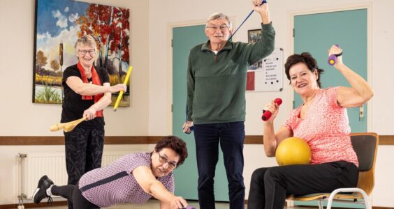 Afbeelding voor Pit erin tijdens de gym