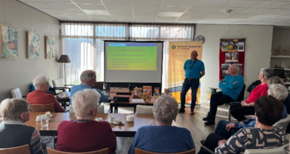 Afbeelding voor Verslag van het bezoek van Wensambulance Oost aan KBO Hoonhorst.