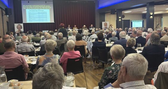 Afbeelding voor Grote opkomst op de jaarlijkse ledenvergadering