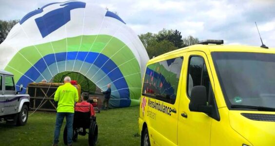 Afbeelding voor WensAmbulance vervult laatste wens met liefde