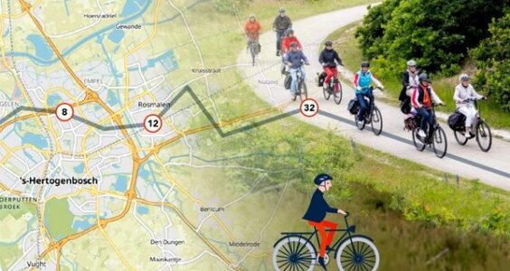 Afbeelding voor Beste Doortraproute van Noord-Brabant