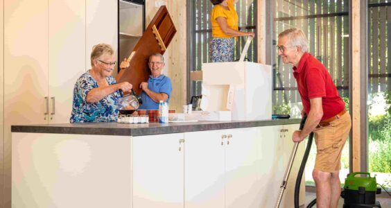 Afbeelding voor Poetsen, sjouwen en verhuizen