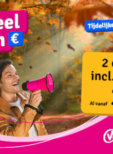 Afbeelding voor Profiteer extra tijdens de Voordeelweken van Voordeeluitjes.nl!