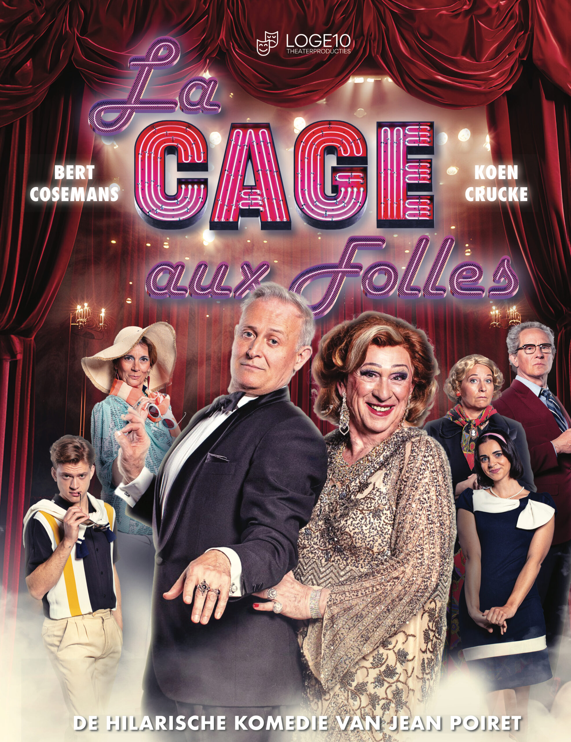 Afbeelding €5 korting voor de voorstelling La Cage Aux Folles