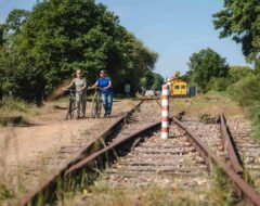 Afbeelding voor Route langs spoorlijnen, stations en wachthuizen