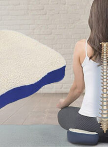 Afbeelding voor Zitkussen met Gel voor Extra Ondersteuning