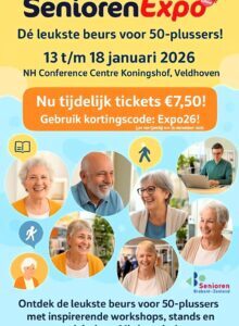 Afbeelding voor Cadeautje: voordelige tickets voor Senioren Expo