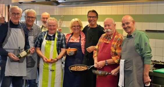 Afbeelding voor Een kijkje bij de koks van KBO H. Hart Tegelen