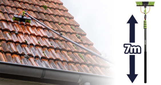 Afbeelding voor BREND Uitschuifbare Wasborstel tot 7 Meter