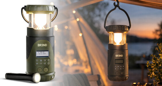 Afbeelding voor BREND Noodradio met Lantaarn voor op de Camping