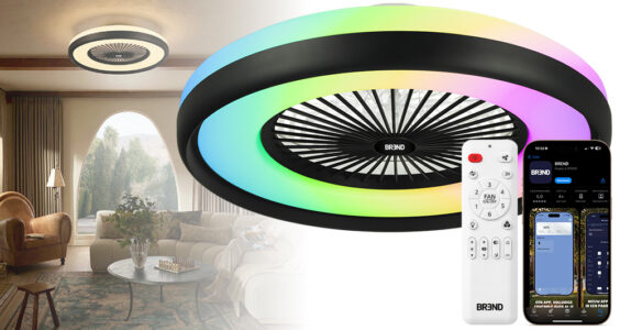 Afbeelding voor Plafondventilator met App en Afstandsbediening