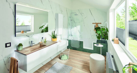 Afbeelding voor Een comfortabele en veilige badkamer in uw eigen stijl
