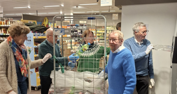 Afbeelding voor De hele flessenberg voor KBO