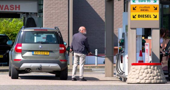 Afbeelding voor Blauw betalen aan brandstof