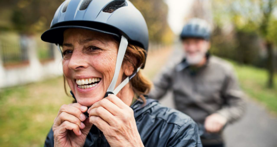 Afbeelding voor Veilig fietsen met een helm