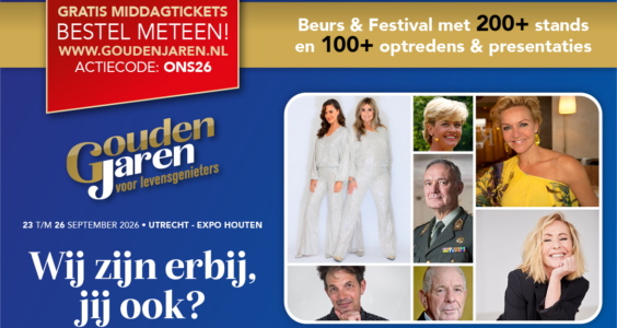 Afbeelding voor Gratis naar GoudenJaren Beurs & Festival Utrecht