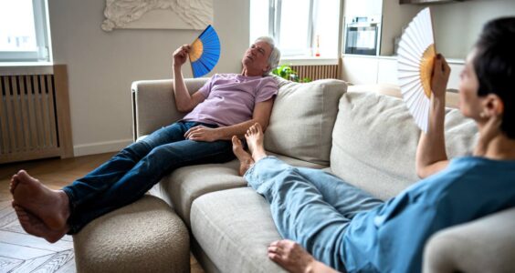 Afbeelding voor Meerderheid redt zich wel bij hittegolf