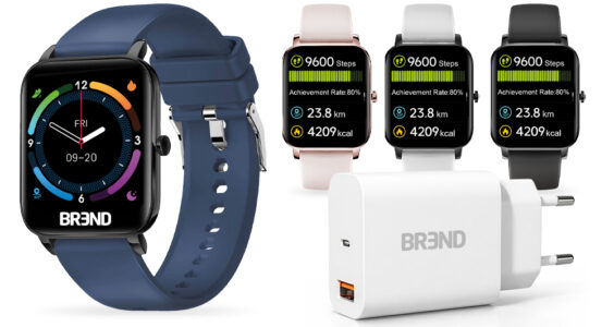 Afbeelding voor BREND Smartwatch en snellader