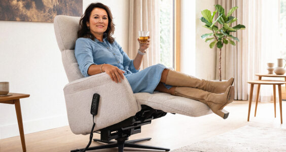 Afbeelding voor Na een lange dag is er niets zo fijn als plaatsnemen in uw favoriete stoel