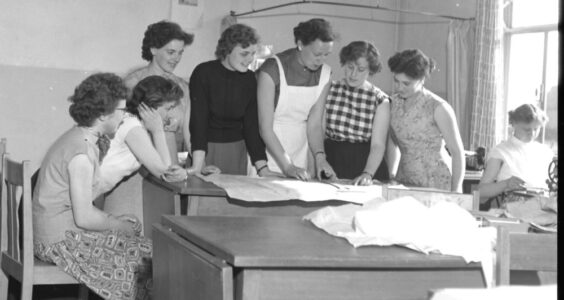 Afbeelding voor De huishoudschool: tussen strijkijzer en emancipatie