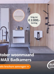 Afbeelding voor Tot € 2.000 korting op uw nieuwe badkamer