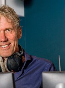 Afbeelding voor ‘Ik sta in de studio gelukkig te zijn’