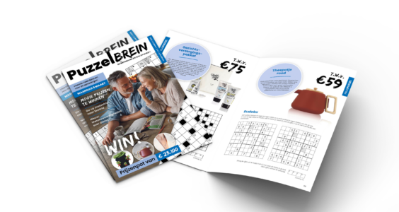 Afbeelding voor Gratis puzzelboek t.w.v. 15 euro met winkans