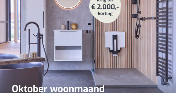 Afbeelding voor Tot € 2.000 korting op uw nieuwe badkamer